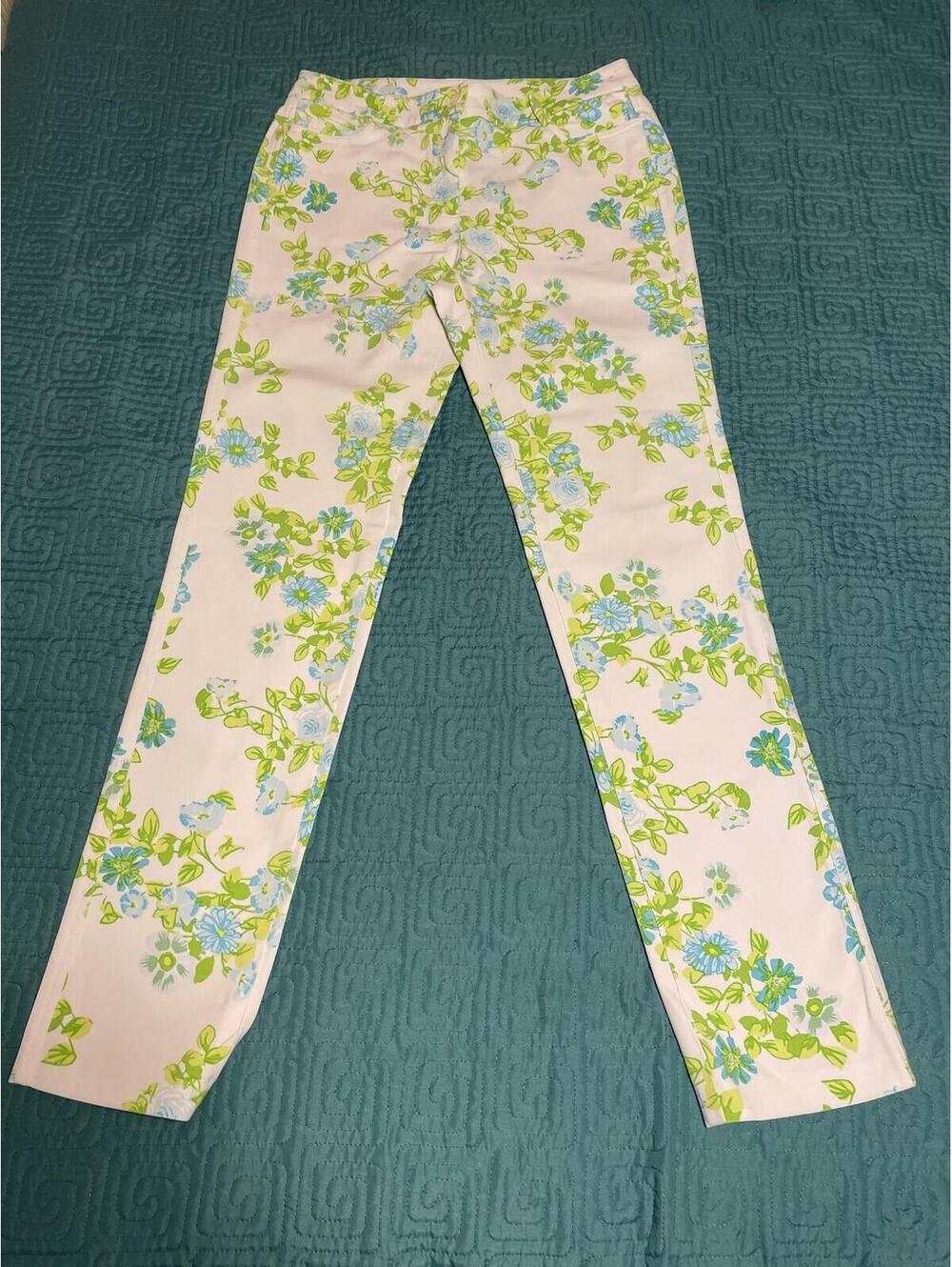 J. McLaughlin Women's Floral Print Pants Size 6